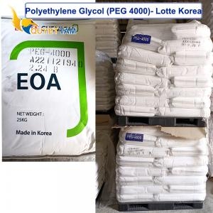 PEG 4000 (polyethylene glycol 4000) Lotte 25kg/bao – Korea